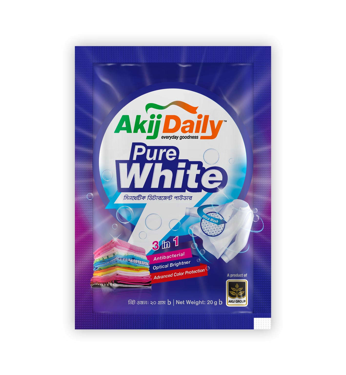 AKIJ-DAILY-PURE-WHITE-DETERGENT-POWDER-SACHET-PACK-3D