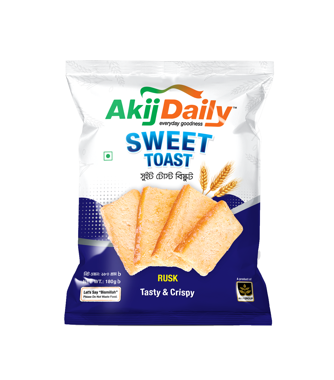 AKIJ DAILY SWEET TOAST FOIL PACK